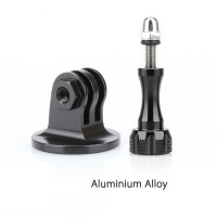 Металлический адаптер для камеры Go Pro Hero 11 10 SJCAM Xiaomi Yi, 1/4 дюйма