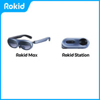 3D смарт-очки Rokid Max AR Micro OLED, макс. экран 215 дюйма, угол обзора 50 ° для телефонов/Switch/PS5/Xbox/ПК VR, все-в-одном