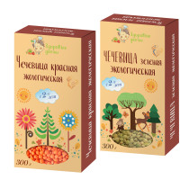 Чечевица зеленая и красная по 300 гр. без глютена , Здоровые детки