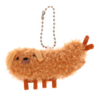 Плюшевый брелок для сумки, цвет в ассортименте