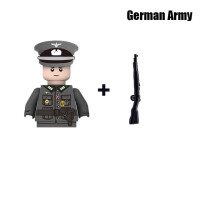 Конструктор военная армия WW2, конструктор советский США Великобритания Франция китайские солдаты, мини-фигурки героев, игрушки для детей, рождественские подарки