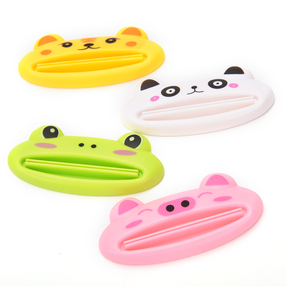 1PCS Multicolor Cute Animal squeeze device to squeeze toothpaste out also for Lotions and cosmetics avoid wasting