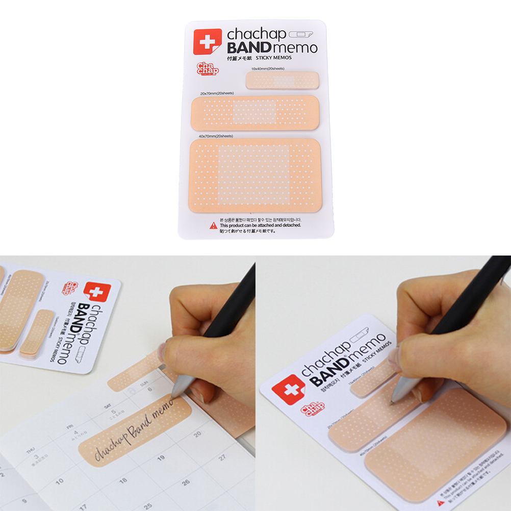 High Quality DIY Kawaii Paper Sticker Pads   Note  Cute Band-aid Memo Pad Sticky NoteCreative Korean Stationery Wholesale