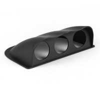 DRAGON 52 2 дюйма 52 мм Универсальная гоночная приборная панель автомобильный Манометр Pod черный одиночный двойной тройной Автомобильный манометр держатель манометр чашка