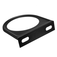 1 шт. 52 мм одноотверстие железный черный метр рамка Автомобильный датчик измеритель приборной панели Крепление держатель подстаканник кронштейн автомобильные аксессуары внутренний Декор