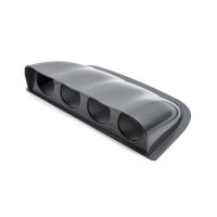 52 мм Универсальный Автомобильный Манометр Pod Универсальный черный 1/2/3 отверстия манометр держатель 2-дюймовый пластиковый карбоновый черный держатель фиксированный кронштейн