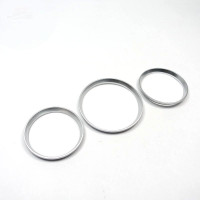 Двигатель SD для Civic 1996 1999, кольцо для приборной панели с кластером серебристого цвета