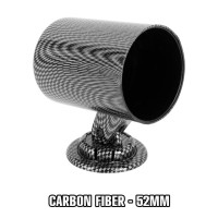 Универсальный одинарный манометр 52 мм 60 мм, калибр, стойка, приборная панель, держатель, автомобильные аксессуары, кронштейн для воды, температуры масла, масла