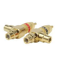 Медный аудио-разветвитель, 2 шт