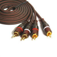 Медный кабель AV-кабель 2RCA к 2RCA