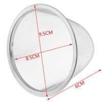 Многоразовые Диаметр 5-9,5 см Нержавеющая&nbsp;сталь сетки Чай Infuser Чай горшок Чай Leaf специй фильтр Питьевая Посуда Кухня аксессуары