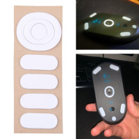 Коньки для мыши Logitech G304 G305, 1 комплект, 0,6 мм, изогнутые края