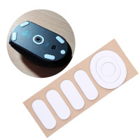 1 комплект 0,6 мм белые изогнутые края мышь ножки мышь коньки для мыши Logitech G304 G305 мышь