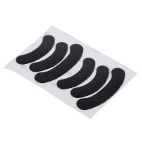 2 комплекта 0,6 мм ножки для мыши наклейки для мыши для steelseries Rival 106 мышь