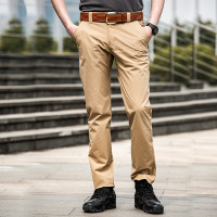 鷹爪行動戶外速乾褲男夏輕薄透氣彈力徒步登山快乾休閒長褲戰術褲