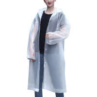 Женский и мужской дождевик с капюшоном