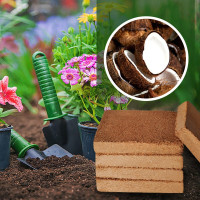 Coir пеллетная почва из кокосового волокна, пеллетка из кокосового волокна, питательная почва, легкое растение, сжатая основа, Кокосовая пеллетка, почва, цветы, овощи