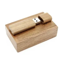 USB-накопитель JASTER деревянный в коробке, 4/16/32/64/128 ГБ