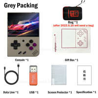 Игровая консоль MIYOO Mini Plus Miyoomini +, 3,5 дюйма, IPS, OCA, 32 ГБ, 64 ГБ, 128 ГБ, 3000 мАч, Linux 27000 +