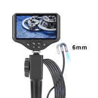 Эндоскоп с IPS-экраном 4,5 дюйма, 6 мм, 1080P