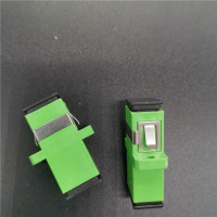 50 шт. SC APC Одномодовый многомодовый волоконно-оптический адаптер оптоволоконный соединитель для оптоволоконного кабеля FTTH 50 шт. фланцевый соединитель стандарта