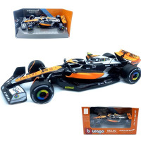 Bburago 1:43 F1 формула Mclaren F1 MCL60 2023 #4 лванная Норрис #81 Оскар пиастри литой автомобиль Коллекционная модель игрушки FGift