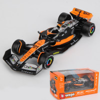 Bburago 1:43 2023 Mclaren F1 MCL60 #4 лёгкая Норрис № 81 Оскар пиастри литой автомобиль формула гоночная коллекционная игрушка