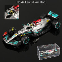 Bburago 1:43 Mercedes-AMG F1 W13 #44 Гамильтон #63 Рассел сплав роскошная модель автомобиля под давлением игрушка последняя формула 1 2022