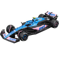 Bburago 1: 1 F1 2023 Alpine A523 #10 Pierre Gasly #31 Esteban Ocon литой под давлением модель командная игрушка коллекционный Рождественский подарок