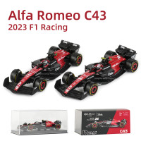 Модель автомобиля Alfa Romeo C43 F1 Bburago, масштаб 1:43, 2023