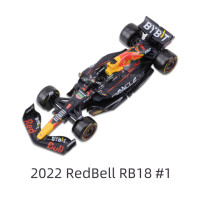 Bburago 1:43 2022 RB18 Red Bull F1 гоночная формула автомобиля статическая имитация литая модель автомобиля из сплава