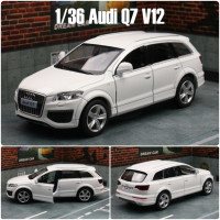 Модель автомобиля Audi Q7 V12 детская из литого сплава, 1/36