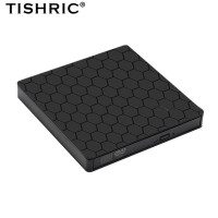 Оптический привод TISHRIC, внешний CD DVD RW USB 3.0 Type C ридер, проигрыватель DVD, не может записывать супер-привод для ноутбука, настольного ПК