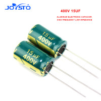 10 шт., алюминиевый электролитический конденсатор 400 в 15 мкФ, высокая частота, низкое сопротивление, длительный срок службы 15 мкФ 400 в 10*17 10*13 13*17 8*16 мм