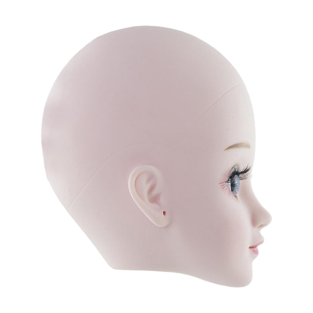 1/3Head  with 4 Set for BJD DZ DIY Custom - The Head Cover Can be Unscrewed