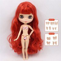 Кукла Blythe, 1/6, 30 см, игрушки BJD, натуральный блестящий, с лицом и дополнительными руками AB