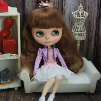 Одежда для куклы Blythy Sweetpie, красочная юбка-пачка, модные кукольные Платья для куклы блайз, детская игрушка, 1/6 комплекты одежды для куклы