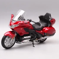 WELLY масштаб 1:12 Honda Gold Wing 2020 GL1800 круиз тяжелый мотоцикл модель F6B Литые и игрушки для взрослых фанаты подарок орнамент сувенир