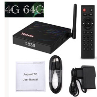 ТВ-приставка Tanix TX68 Smart TV, Android 12, Allwinner H618, Wi-Fi, BT 5,0, AV1, 4K, pk T95z MAX H618, 10 шт.