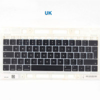 Новинка клавиатура A1989 A1990 клавиши клавиатура колпачок для Macbook Pro Retina US UK Русский Французский Немецкий турецкий ноутбук колпачок для клавиш 2018 2019 года