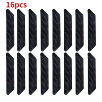 16/8 шт. Нескользящие наклейки для ковров, многоразовые моющиеся антизакручивающие наклейки для ковров, фиксированные наклейки для пола, для планшетов