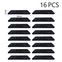 16/8 шт. Нескользящие наклейки для ковров, многоразовые моющиеся антизакручивающие наклейки для ковров, фиксированные наклейки для пола, для планшетов