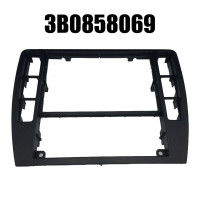 Автомобильная Центральная панель для приборной панели, износостойкая радиоустановка, средняя отделка, рамка для Passat B5 B5.5 3B0858069, внутренние детали для приборной панели