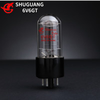 SHUGUANG 6V6GT Замена вакуумной трубки 6P6P 6L6 6V6 для HIFI аудио клапана электронная трубка усилитель комплект DIY подходит Quad