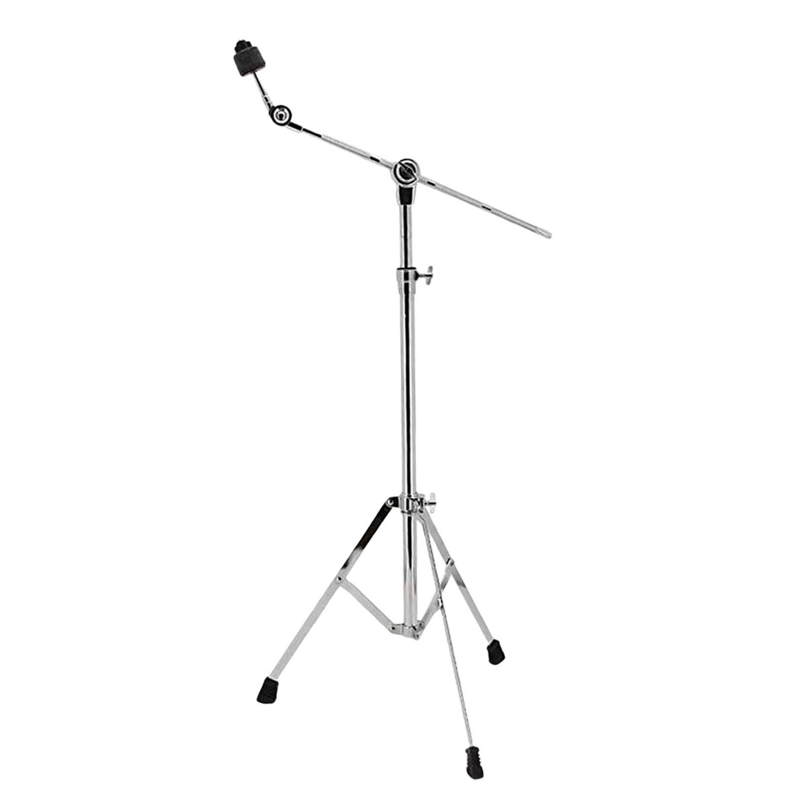 Adjustable Cymbal Stand Jazz Drum Stand Floor Triangle Bracket Percussion Accessories Metal Stand for Performance Training Show