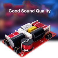 1 шт. 2-сторонний Профессиональный делитель частоты 300 Вт, низкочастотный динамик для домашнего кинотеатра, 2 блока, высокомощные аудиофильтры для пересечения частоты 2500 Гц