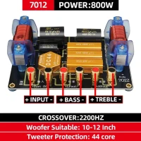 Двухблочный делитель частоты 800 Вт, один, 10, один, 12 дюймов, один, высокий и один, низкий фильтр для динамика, перекрестный, 2200 Гц. Сценический производительный динамик