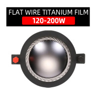 Звуковая катушка для динамика, 74,5 ядер, 100-500 Вт, звуковой динамик с титановой пленкой, композитная пленка с синей пленкой, диафрагма для динамика 75,5 мм