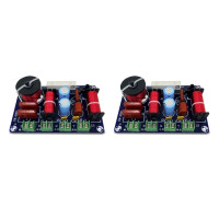 2X 3-полосный делитель частоты, Hi-Fi кроссовер, аудиофил, домашний кинотеатр, высокие, средние, низкие динамики, Модернизированный кроссовер Crossov