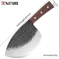 Кухонный нож XITUO из нержавеющей стали 440c, Многофункциональный Шеф-повар ручной работы с пустым лезвием, острый подарок